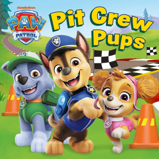 PAW Patrol Pit Crew Pups board book - Book from The Bookhouse Broughty Ferry- Just £6.99! Shop now