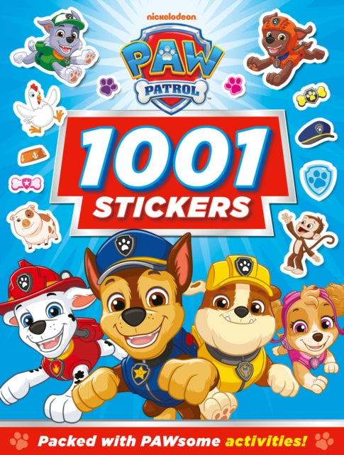 PAW Patrol 1001 Stickers - Book from The Bookhouse Broughty Ferry- Just £8.99! Shop now
