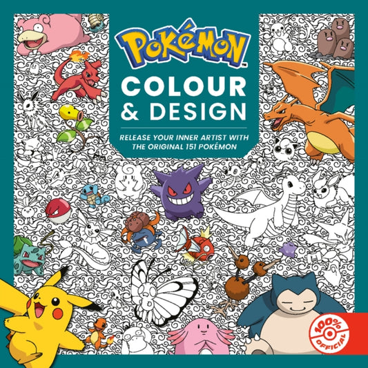 Pokemon Colour and Design - Book from The Bookhouse Broughty Ferry- Just £9.99! Shop now