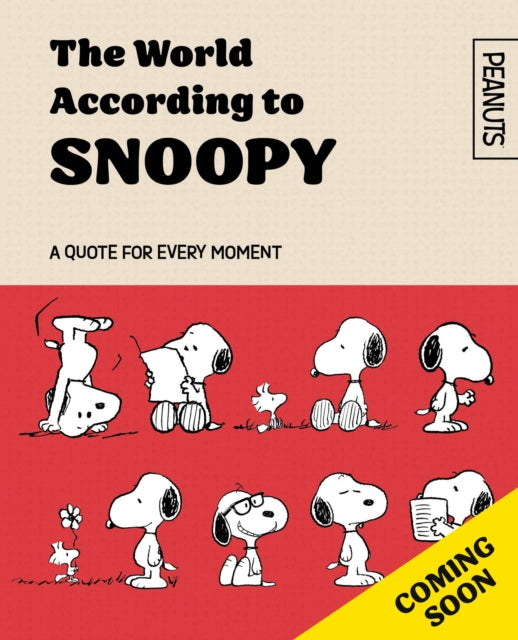 Official Peanuts: The World According to Snoopy - Book from The Bookhouse Broughty Ferry- Just £9.99! Shop now