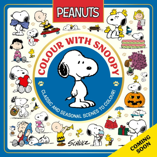Official Peanuts: Colour with Snoopy - Book from The Bookhouse Broughty Ferry- Just £9.99! Shop now