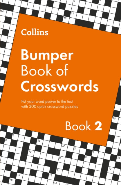 Collins Bumper Book of Crosswords book 2 : 300 Quick Crossword Puzzles - Book from The Bookhouse Broughty Ferry- Just £7.99! Shop now
