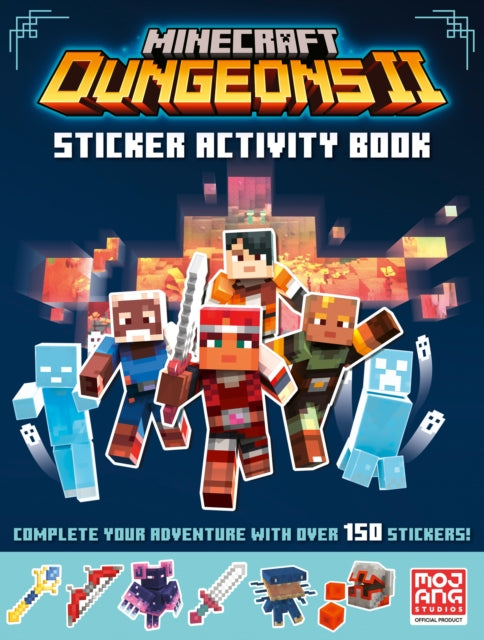Minecraft Dungeons 2: Sticker Activity Book - Book from The Bookhouse Broughty Ferry- Just £7.99! Shop now