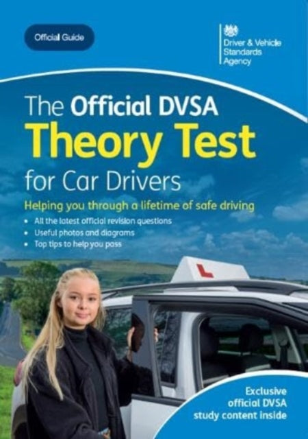 The Official DVSA Theory Test for Car Drivers 2024 : DVSA Theory Test Cars 2024 new ed - Book from The Bookhouse Broughty Ferry- Just £18.99! Shop now