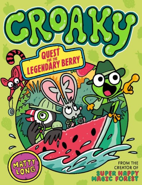 Croaky: Quest for the Legendary Berry - Book from The Bookhouse Broughty Ferry- Just £6.99! Shop now