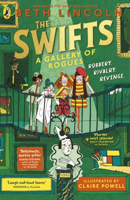 The Swifts: A Gallery of Rogues - SIGNED INDIE EDITION - Book from The Bookhouse Broughty Ferry- Just £8.09! Shop now