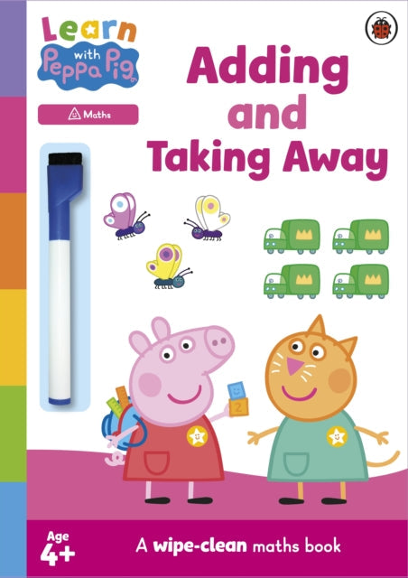 Learn with Peppa: Adding and Taking Away wipe-clean activity book - Book from The Bookhouse Broughty Ferry- Just £4.99! Shop now