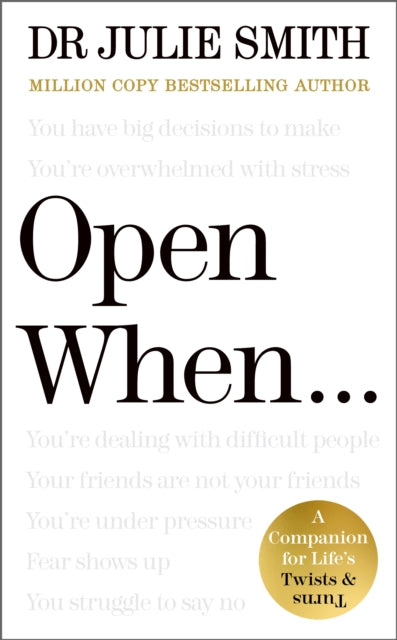 Open When… - SIGNED COPY - Book from The Bookhouse Broughty Ferry- Just £20! Shop now