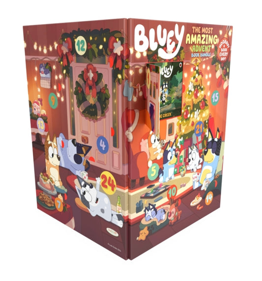 Bluey: The Most Amazing Advent Calendar Book Bundle - Book from The Bookhouse Broughty Ferry- Just £25! Shop now