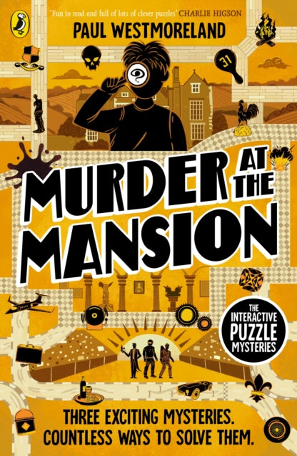 Murder at the Mansion : The Interactive Puzzle Mysteries - Book from The Bookhouse Broughty Ferry- Just £8.99! Shop now
