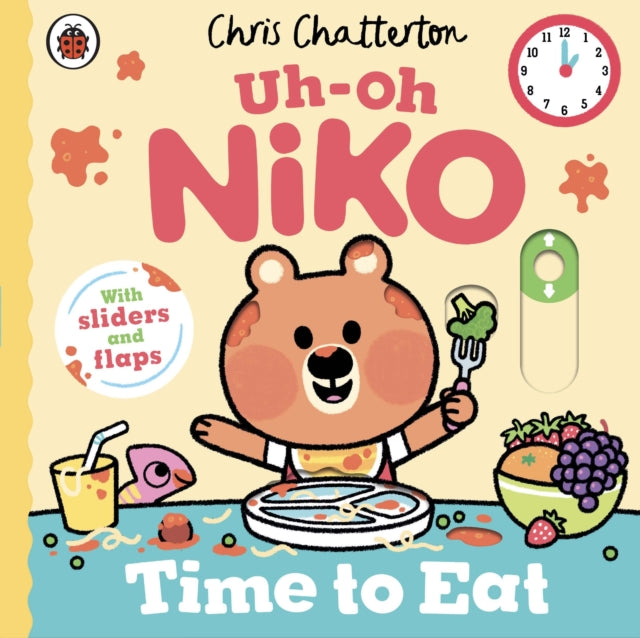 Uh-Oh, Niko: Time to Eat! : a push, pull and slide story - Book from The Bookhouse Broughty Ferry- Just £7.99! Shop now