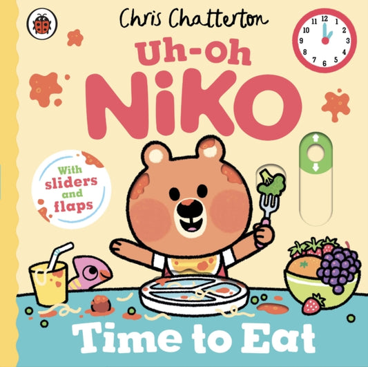 Uh-Oh, Niko: Time to Eat! : a push, pull and slide story - Book from The Bookhouse Broughty Ferry- Just £7.99! Shop now