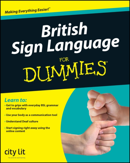 British Sign Language For Dummies - Book from The Bookhouse Broughty Ferry- Just £22.99! Shop now