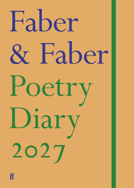 Faber Poetry Diary 2027 - Book from The Bookhouse Broughty Ferry- Just £14.99! Shop now