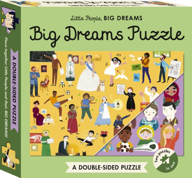 Little People, BIG DREAMS Puzzle : 100-Piece Double-Sided Puzzle - Book from The Bookhouse Broughty Ferry- Just £14.99! Shop now