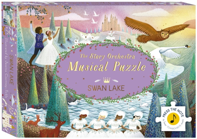 The Story Orchestra: Swan Lake: Musical Puzzle : Press the note to hear Tchaikovsky's music - Book from The Bookhouse Broughty Ferry- Just £17.99! Shop now