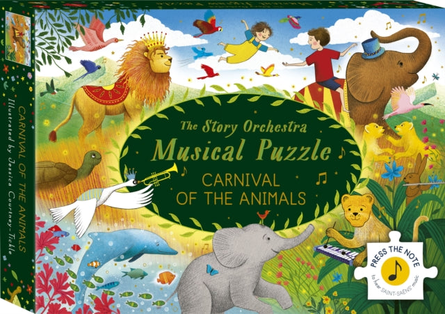 The Story Orchestra: Carnival of the Animals: Musical Puzzle - Book from The Bookhouse Broughty Ferry- Just £17.99! Shop now