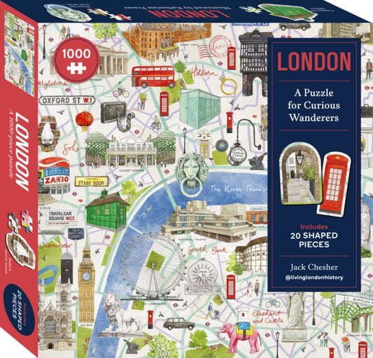 London: A Puzzle for Curious Wanderers - Book from The Bookhouse Broughty Ferry- Just £16! Shop now