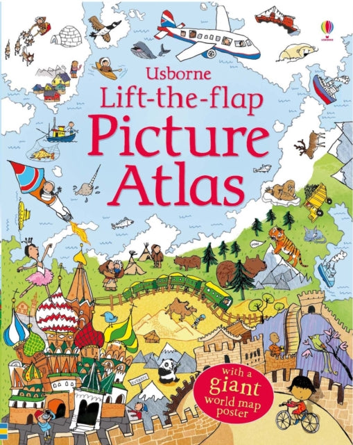 Lift-the-Flap Picture Atlas - Book from The Bookhouse Broughty Ferry- Just £12.99! Shop now