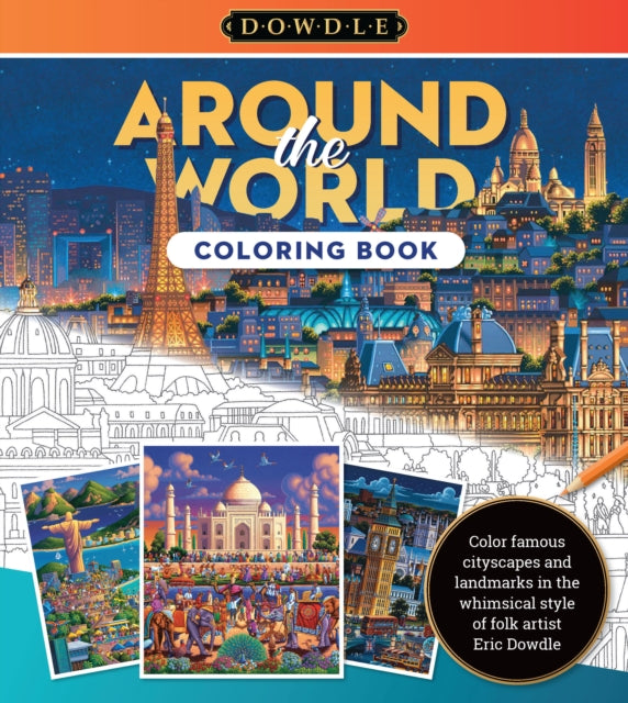 Eric Dowdle Coloring Book: Around the World - Book from The Bookhouse Broughty Ferry- Just £10.99! Shop now