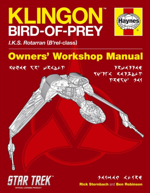 Klingon Bird-Of-Prey Manual : IKS <i>Rotarran<i> (<i>Brel</i>-class) - Book from The Bookhouse Broughty Ferry- Just £15.99! Shop now