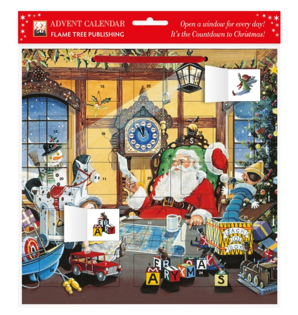 Fairyland: Letter to Santa Advent Calendar (with stickers) - Book from The Bookhouse Broughty Ferry- Just £6.99! Shop now