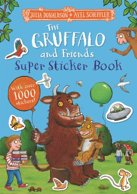 The Gruffalo and Friends Super Sticker Book - Book from The Bookhouse Broughty Ferry- Just £9.99! Shop now