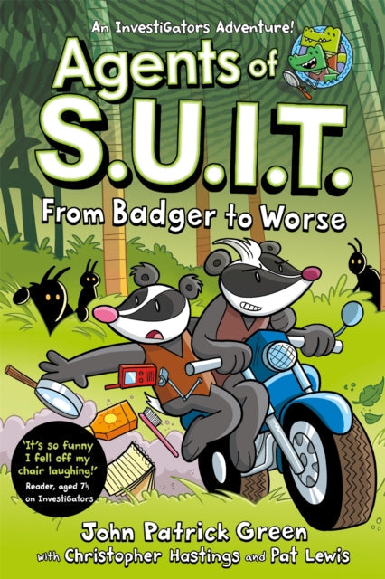 Agents of S.U.I.T.: From Badger to Worse : A Laugh-Out-Loud Comic Book Adventure! - Book from The Bookhouse Broughty Ferry- Just £8.99! Shop now