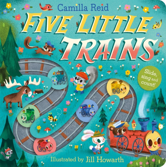 Five Little Trains : A Nursery Rhyme Counting Book for Toddlers - Book from The Bookhouse Broughty Ferry- Just £7.99! Shop now