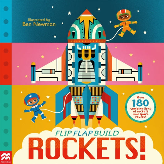 Flip, Flap, Build: Rockets - Book from The Bookhouse Broughty Ferry- Just £7.99! Shop now