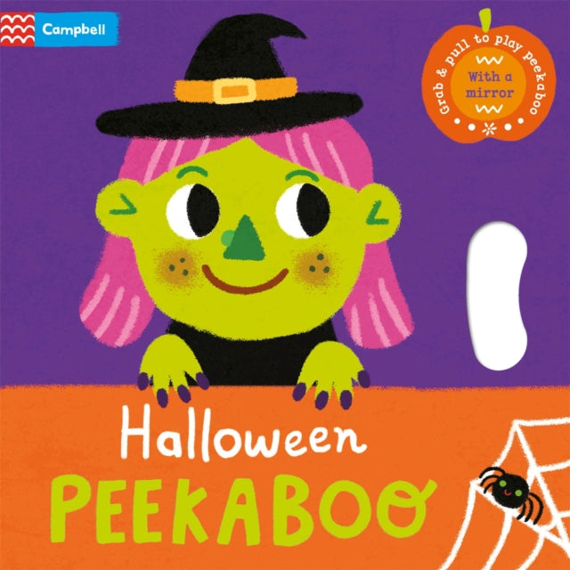 Halloween Peekaboo : With grab-and-pull pages and a mirror - the perfect Halloween gift for babies! - Book from The Bookhouse Broughty Ferry- Just £7.99! Shop now