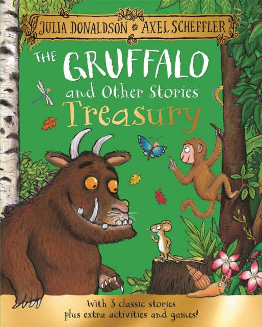 The Gruffalo and Other Stories Treasury : With 3 classic stories plus extra activities and games! - Book from The Bookhouse Broughty Ferry- Just £16.99! Shop now