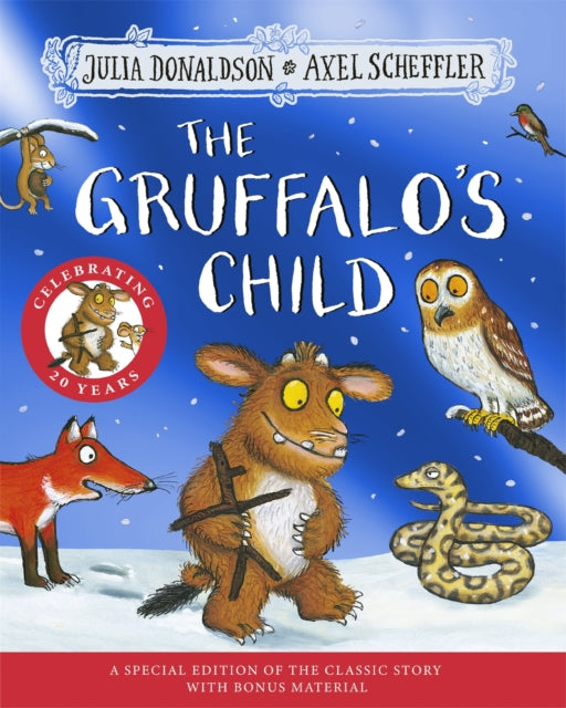 The Gruffalo's Child 20th Anniversary Edition : with a shiny blue foil cover and fun activities to make and do! - Book from The Bookhouse Broughty Ferry- Just £7.99! Shop now