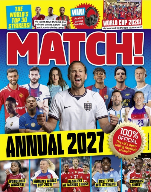 Match Annual 2027 - Book from The Bookhouse Broughty Ferry- Just £9.99! Shop now