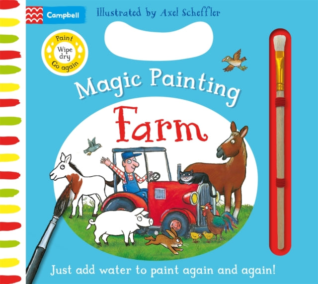 Farm Magic Painting : Just add water to paint! - Book from The Bookhouse Broughty Ferry- Just £8.99! Shop now