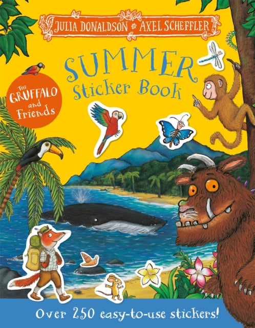 The Gruffalo and Friends: Summer Sticker Book : Over 250 easy-to-use stickers! - Book from The Bookhouse Broughty Ferry- Just £7.99! Shop now