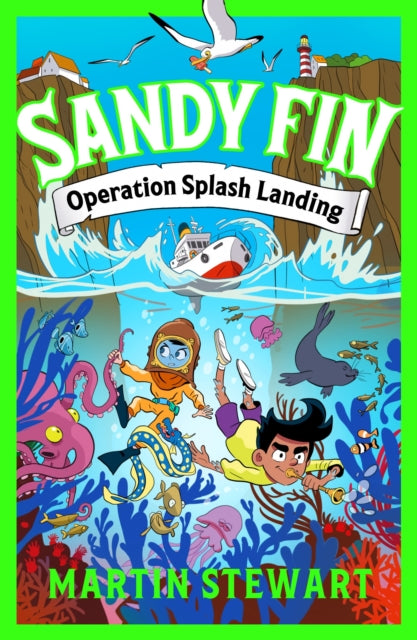 Sandy Fin: Operation Splash Landing - Book from The Bookhouse Broughty Ferry- Just £7.99! Shop now