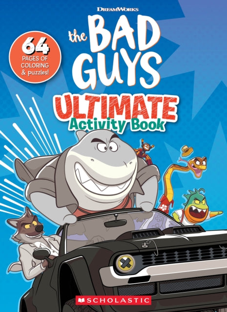 The Bad Guys Movie Activity Book - Book from The Bookhouse Broughty Ferry- Just £6.99! Shop now