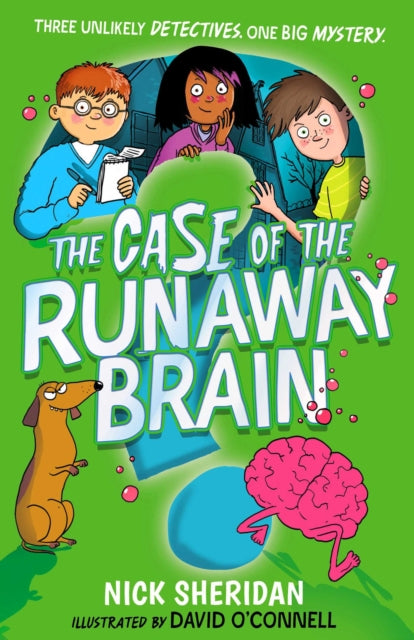 The Case of the Runaway Brain - Book from The Bookhouse Broughty Ferry- Just £6.99! Shop now