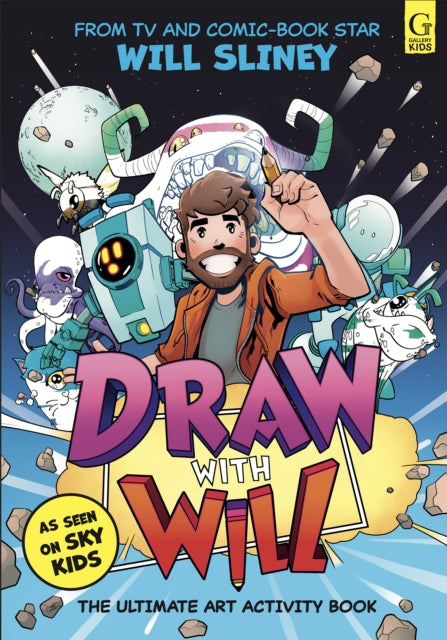 Draw With Will : The ultimate art activity book from comic book artist and TV star - Book from The Bookhouse Broughty Ferry- Just £7.99! Shop now