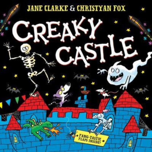 Creaky Castle : A halloween lift-the-flap book - Book from The Bookhouse Broughty Ferry- Just £7.99! Shop now