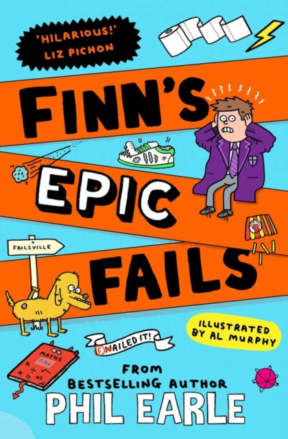 Finn's Epic Fails - SIGNED EDITION - Book from The Bookhouse Broughty Ferry- Just £7.19! Shop now