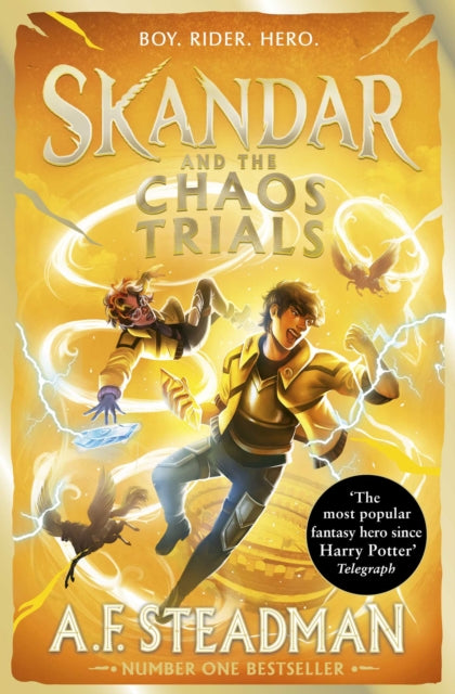Skandar and the Chaos Trials : GO ALL IN for the National Year of Reading with the INSTANT NUMBER ONE BESTSELLER in the biggest fantasy adventure series since Harry Potter - Book from The Bookhouse Broughty Ferry- Just £7.99! Shop now