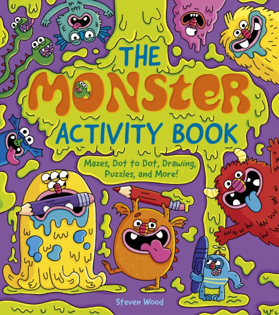 The Monster Activity Book : Mazes, Dot to Dot, Drawing, Puzzles, and More! - Book from The Bookhouse Broughty Ferry- Just £7.99! Shop now