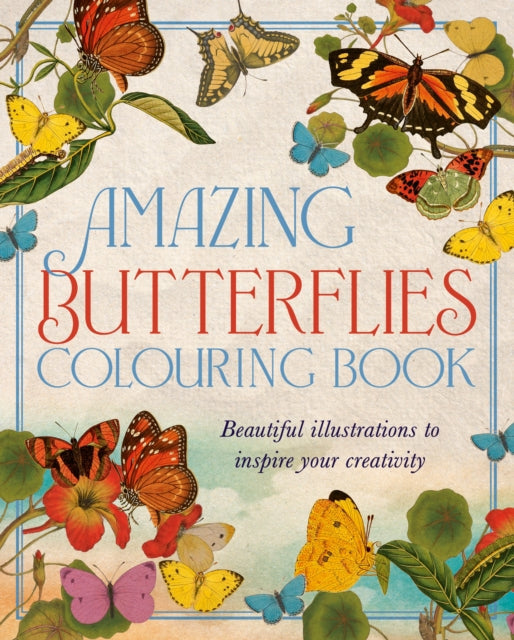 Amazing Butterflies Colouring Book - Book from The Bookhouse Broughty Ferry- Just £7.99! Shop now