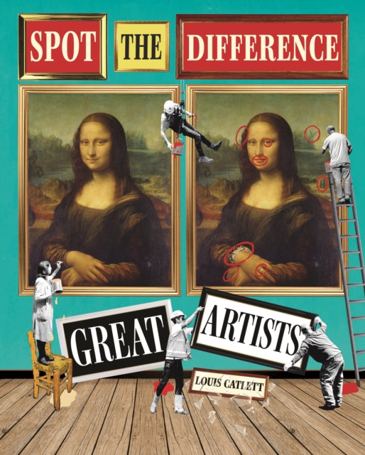 Great Artists: Spot the Difference - Book from The Bookhouse Broughty Ferry- Just £9.99! Shop now