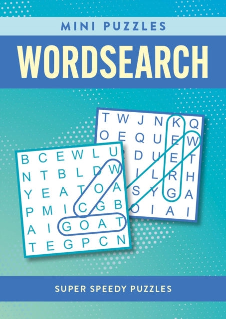 Mini Puzzles Wordsearch - Book from The Bookhouse Broughty Ferry- Just £6.99! Shop now