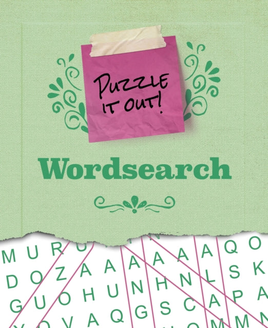 Puzzle It Out! Wordsearch - Book from The Bookhouse Broughty Ferry- Just £7.99! Shop now