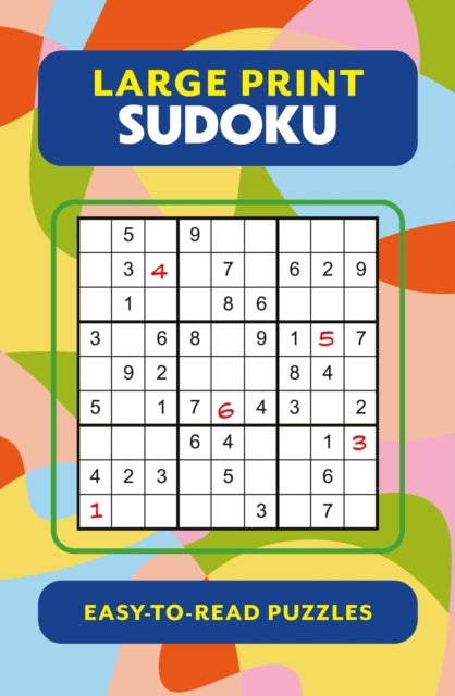 Large Print Sudoku - Book from The Bookhouse Broughty Ferry- Just £7.99! Shop now