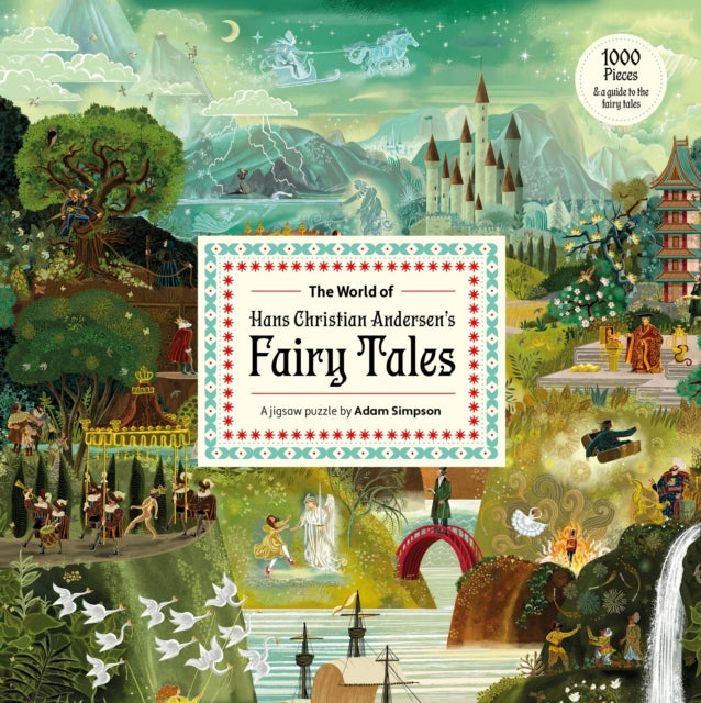 The World of Hans Christian Andersen's Fairy Tales : A 1000-piece jigsaw puzzle by Adam Simpson - Book from The Bookhouse Broughty Ferry- Just £18.99! Shop now